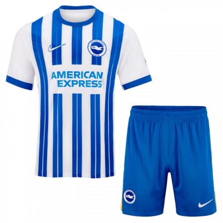Brighton Hove Albion Domácí 2024-25 - Dětské Fotbalové Dresy (S/S)